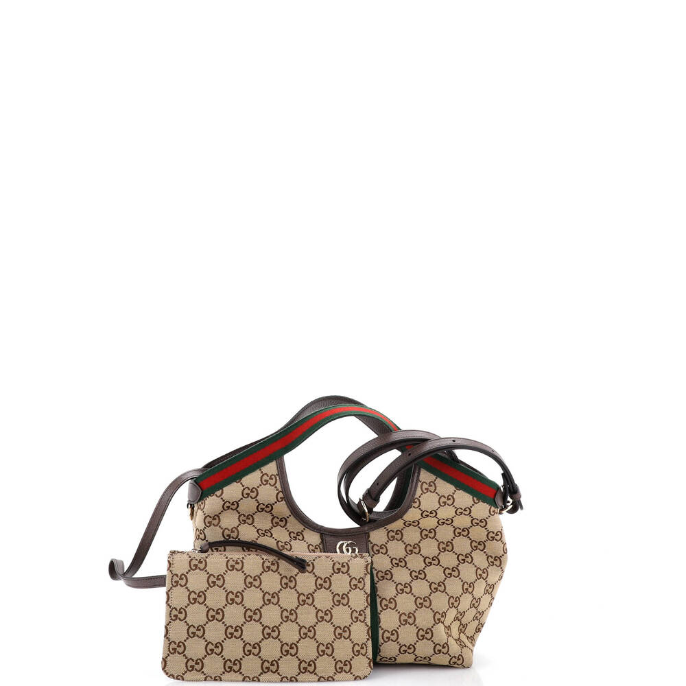 Gucci Giglio Tote Gg Canvas Small #257094G24B - Picture 2 of 9